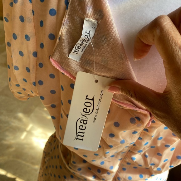 NWT Women’s Meaneor short sleeve dress size Large - Picture 6 of 6